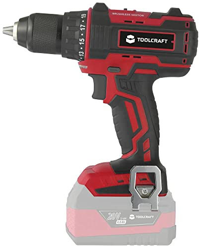 TOOLCRAFT ABS-800 TO-7427322 Akku-Bohrschrauber 20 V Li-Ion bürstenlos, ohne Akku