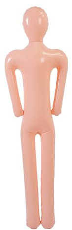 Yaztauho Cuerpo Inflable, Maniquí Inflable Tamaño Real para Cosplay Y Accesorios, Atrezzo Fotográfico De Modelo Espeluznante para Exposiciones Temáticas Interior Exterior Habitaciones Escape Jardín