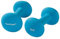 Tunturi 2er Set Kurzhantelset, Fitnessset, 5 kg, Bunte Kurzhanteln mit Neoptren