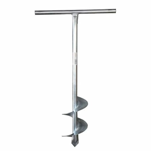 Tarière manuelle Hélices H. cm. 88