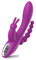 SXOVO 3 in 1 Rabbit Vibrator Stimolatore Anale Clitorideo G-Spot Ricaricabile con 7 Modalità di Vibrazione, Giocattolo Sessuale Impermeabile in Silicone per Donne e Coppie (Viola)
