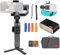 Zhiyun Smooth 5 Combo Gimbal Stabilizer für iPhone 13 Pro Max Tragetasche & LED-Licht & Stativ Professioneller 3-Achsen-Hand-Gimbal-Stabilisator