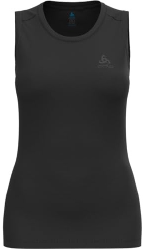 Odlo Damen Merino 160 Bl Crew Neck Top, Black, S