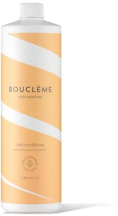 Bouclème Curl Conditioner 1Litre - Hydrating and Strengthening Curly Hair Conditioner for Dry and Damaged Hair - 97% Naturally Derived Ingredients Curly Hair Products