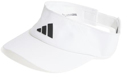 adidas Unisex Visor Climacool, White/Black, L-XL