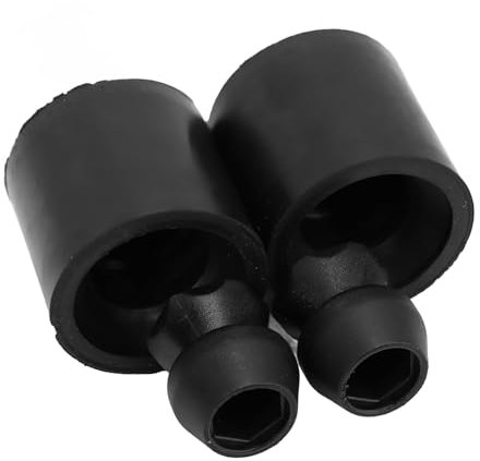 Yctze Kit Supporto Porta per Rimorchio 2 Set - Paraurti Porta Porta in Gomma Ive per e Rimorchi - Accessorio Essenziale per la Sicurezza e la Ventilazione della Porta