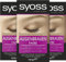 Syoss Augenbrauen Kit Augenbrauenfarbe 6-1 Dunkelblond Stufe 3 (17 ml), Augenbrauen färben für einen natürlichen Look und ein langanhaltendes Ergebnis, 3x 17 ml