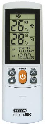 Générique - Télécommande universelle climatiseur/split