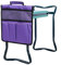 Jackallo Gartenhocker Garten Kniebank Storage Bag Tragbare Werkzeugtasche für Arbeiten um Haus und Garten (Violett)