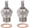 WANGCL Lot de 2 bougies de préchauffage N3 pour voiture télécommandée 1/10, compatible avec Traxxas Kyosho HSP HPI Redcat