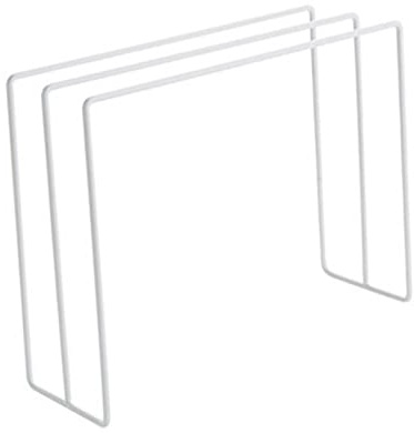 Mumusuki Kitchen Countertop Dishcloth Drying Rack, Iron 3 Arms Dishcloth Holder Standing Dish Rag Storage Hanger For Utility Room, Kitchen, Bathroom Sink (White)