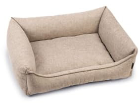 Beeztees Zia - Orthopädisches Hundebett - Beige - 80x60x22 cm