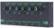 Amplificatore per Cuffie a 6 Canali, Amplificatore Audio Mono Stereo Portatile con Adattatore di Alimentazione, Mini Splitter per Cuffie Ultra Compatto con Jack per Cuffie 6×3,5