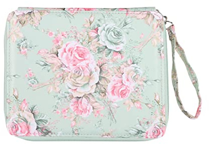 TOBEOME 120 ranuras para lápices de colores con compartimentos, soporte para lápices de acuarela (rosa), Rosa.