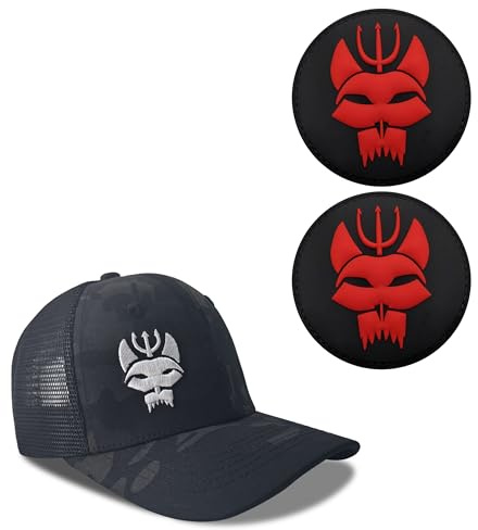 Operatörskeps, herr kamouflage taktisk basebollkeps, Seal Team Tactical Cap + Patch, 2, L