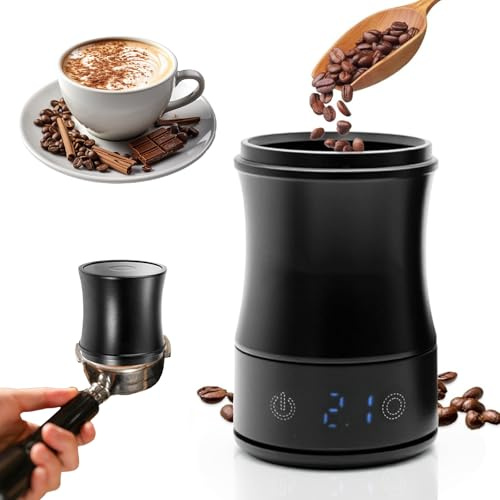 Báscula Digital para Café, Vaso Dosificador Digital con Pantalla LED Báscula Recargable para Espresso con Una Precisión de 0,1 g para Espresso y Café de Filtro