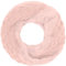 Compagno Damen Winterschal gefüttert Strickschal Winter Loopschal Damen-Schal Teddy-Futter Strick Loop, SCHAL Farbe:Rosé