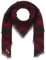 Stetson Shadow Plaid Schal Wollschal Karoschal Herrenschal Damenschal Damen/Herren - Winter Herbst-Winter - One Size schwarz-rot