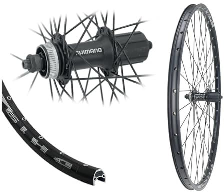 Bärwinkels 28 Zoll Hinterrad Shimano Disc Centerlock QC300 MTB 8/9/10 Fach 19-622 Hohlkammerfelge