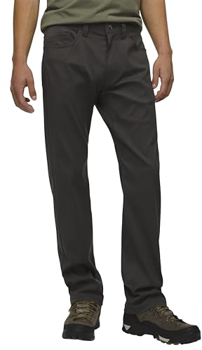 prAna Men's Brion Pant, Dark Iron, 31 x 30