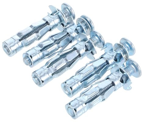 Alipis 5piezas Tornillos Para Paneles De Yeso Pernos De Anclaje De Expansión Resistente y Duradero