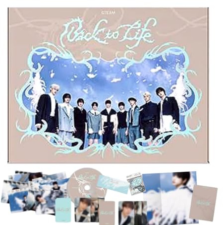 &Team Back to Life 1st KR Mini album [GAZE Ver.] fotolibro + CD + 2 fotocard + cartolina + set di adesivi