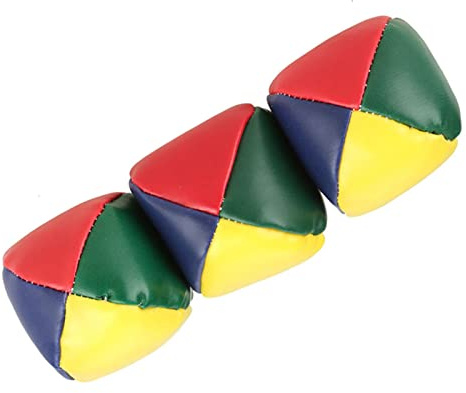 LUCKDANO Balle de Jonglerie Pelota de Juguete para Niños, Juego de Pelota de Aprendizaje para Malabares para Bebés, Accesorios Divertidos para Malabares de Circo para Principiantes