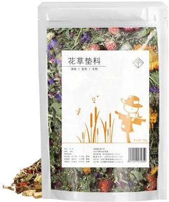 Giocattoli naturali per - Giocattoli per il foraggiamento | Toŷs Per Triturare, 20 Cm (1 Pezzo) Accessorio Per Mordere, Paglia Fieno Miglio Miscela Di Mais | Attività di macinazione del becco