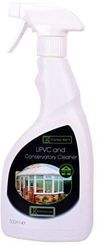Charles Kent UPVC Conservatory Cleaner Spray | Ideal for Hard Plastic, Doors, Gutter and Window Frames 500ml