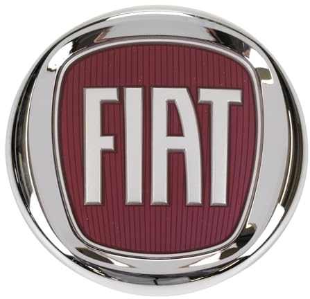 Emblema Original Fiat de Metal para Parrilla de Radiador - Vehículo Específico - Coche - Emblem