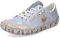 Rieker Damen Low-Top Sneaker L0314, Frauen Halbschuhe,Sportschuhe,Freizeitschuhe,Turnschuhe,Laufschuhe,straßenschuhe,Weiss Kombi (43),36 EU / 3.5 UK