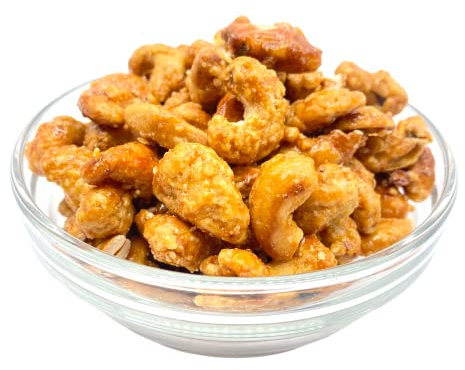 GoodFoodDelivered Honey Roasted Cashew Nuts 500g - Premium Quality, Freshly Roasted - Naturally Sweet & Crunchy - Great For Healthy Snacking, Vegetarian Diet