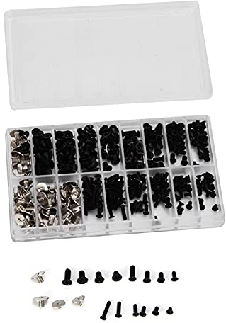 360Pcs Computer Screw Assortment Kit Cross Platt Mini Skruvar M2 M2,5 M3 För Bärbar Hårddisk Fläkt Bod