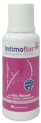 Montefarmaco IntimoFlor Detergente Intimo pH 5.5 con Prebiotico, 250ml