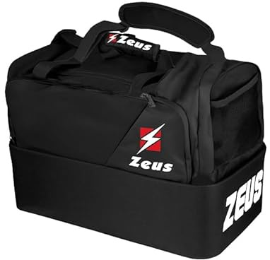 Kitry Borsa Voluntas per Zeus Fondo Rigido Sport Calcio Calcetto Viaggio Allenamento Fitness Palestra Football Bags Relax Tracksuit Training Tempo Libero Borsone Borse