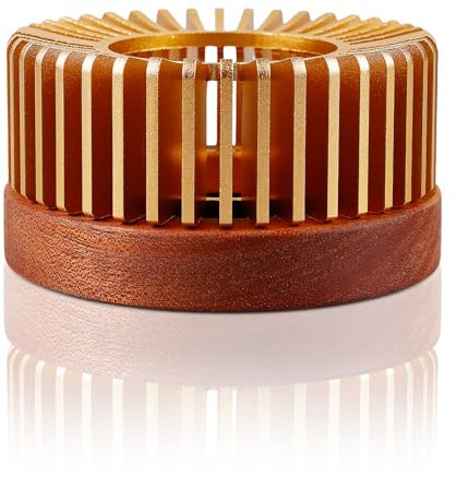 MEYAGOT Scalda Teiera, Scalda tè in Alluminio Anodizzato, Portacandele A Lume di tè, Portacandele per Tea Light per caffè, tè, Latte, Alimenti, Senza Candele E Teiera, Regalo per Casa E Ufficio