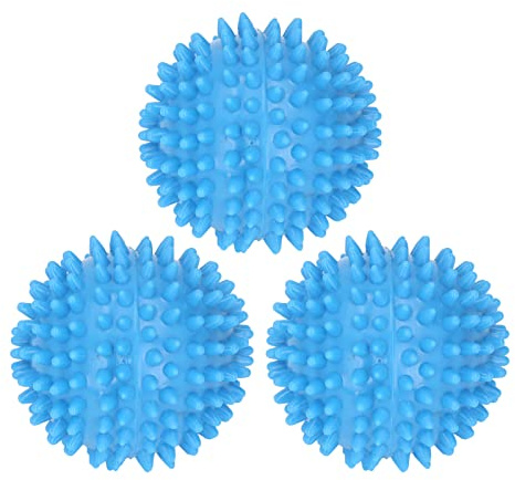 RIZGHWOY Set di Palline da Massaggio in Plastica con Punte per Alleviare il Dolore Muscolare dei Piedi e delle Mani, Fascite Plantare, Esercizi con Punti Attuatore, Palestra/casa/ufficio, 3 Mini