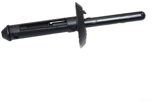 Jotekonoby Juego de 20 remaches ciegos de nailon negro, clips de fijación de parachoques, compatible con vehículos, OEM 6500911