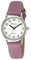 Ravel - Pastellfarbene Alltagsuhr für Damen (36 mm Gehäuse) - Analoges Quarzwerk - R0137.07.1 - Violett/Silberton