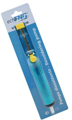Pompa Tirastagno Succhiastagno Pompa Dissaldante Elettrica Strumento di Saldatura in Alluminio Punta in Teflon Accessori Fai da te – echoENG - UM 90 PD00