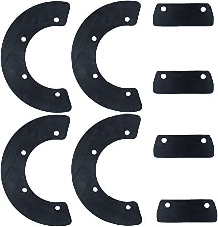 Giltswift Schneefräsen-Paddel, Gummi für HS35 Schneefräse Schneefräse Teile1003375 1003391 72521-730-003 mit Hardware-Kit