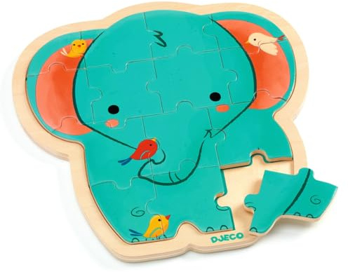 Djeco T&G- Stacking and Snapping Toys, Multicolor (31823)