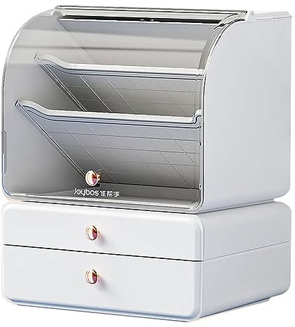 JOYBOS Scatola di immagazzinaggio cosmetico con coperchio