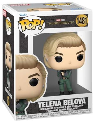 Funko Pop! Marvel: Thunderbolts – Yelena Belova – vinylsamlarfigur – presentidé – officiella varor – leksaker för barn och vuxna – filmfans – modellfigur för samlare och display
