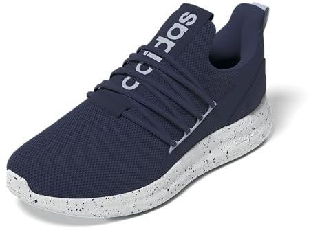 adidas Mens Lite Racer Adapt 7.0 Shoes, Dark Blue/Halo Blue/White, 6 UK
