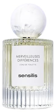 Sensilis - Merveilleuses Différences Eau de Toilette, Perfume Floral Fresco y Cítrico con Bergamota, Jazmín y Almizcle, Aroma Elegante con Profundidad y Calidez – 100 ml