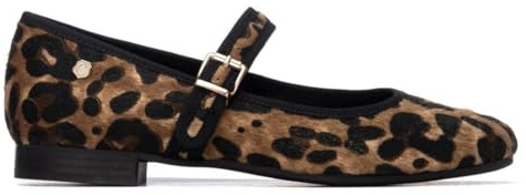 Carmela - Bailarinas Mujer Leopardo - Calzado Cómodo y Versátil - Moda Casual - Modelo 16256101 (Talla 38)