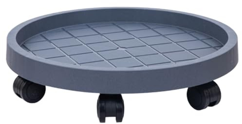 Rullbart Växtvagn Växtvagn Med Hjul Rullande Växtställ Lämplig For Inomhus- Och Utomhusbruk Blomvagn för Inomhusbruk(Grey,35cm)