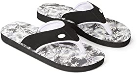 Animal Swish Womens AOP Flip Flops - Slip-on, Lightweight Sandals with Soft padded upper straps - For Spring Summer, Beach & Outdoors Lilac Adult Shoe Size 4