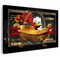 Artmazing | Quadro da parete XXL 60 x 45 cm su tela | Dagobert 100 dollari | Telaio in legno massello certificato FSC | Stampa artistica di qualità per soggiorno, camera da letto